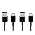Miniatyrbild 1 av 4: Samsung - USB-A till USB-C kabel, 1.5m, 2-pack