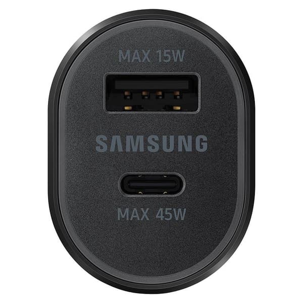 Samsung Fast Dual Car Charger, 25W+15W - Billaddare