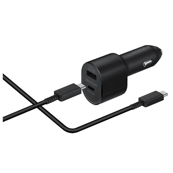 Samsung Fast Dual Car Charger, 25W+15W - Billaddare