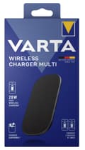 Miniatyrbild 2 av 2: VARTA Wireless Charger Multi Det bekväma sättet att ladda! Ultrasnabb och snygg energileverantör som laddar 2 enheter samtidigt! Maximal laddningshast