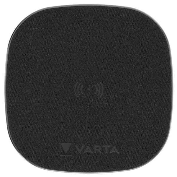 VARTA Wireless Charger Pro Kätevä tapa ladata! Erittäin nopea ja tyylikäs energiantoimittaja maksimilatausnopeudella 15 W (57905101111) musta