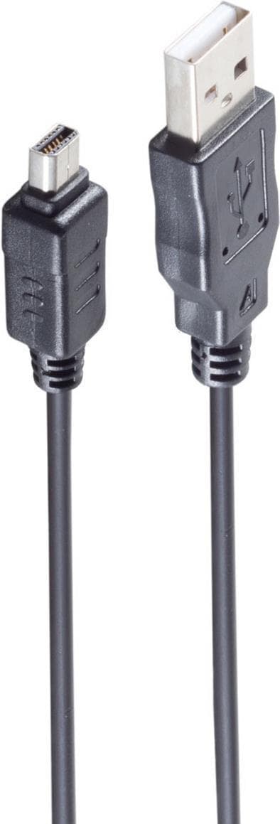 shiverpeaks -BASIC-S--USB 2.0 A uros-mini-USB 2.0 - 12-nastainen uros, 1,5 m (BS77372)
