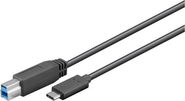 Microconnect W127021088 USB-kabel 3 m USB 3.2 Gen 1 (3.1 Gen 1) USB C USB B Svart (USB3.1CB3)