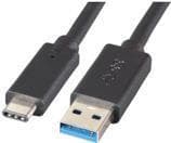 M-CAB - USB-kaapeli - USB-tyyppi A (M) - USB-C (M) - USB 3.1 - 5 A - 50 cm