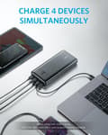 Pikkukuva 5 / 7: Anker PowerCore III Elite 25600 mAh Power Bank - musta 100W