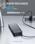 Pikkukuva 7 / 7: Anker PowerCore III Elite 25600 mAh Power Bank - musta 100W