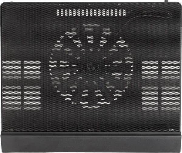 Rivacase 5556 notebook kølepude 43,9 cm (17,3'') Sort