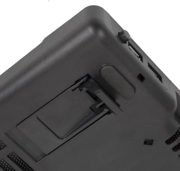 Rivacase 5556 notebook kølepude 43,9 cm (17,3'') Sort