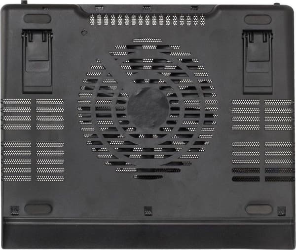 Rivacase 5556 notebook kølepude 43,9 cm (17,3'') Sort