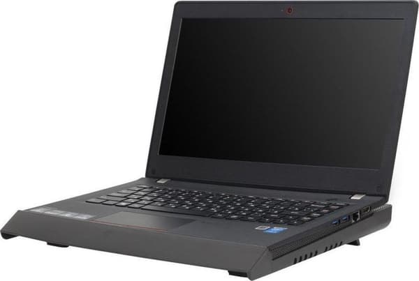 Rivacase 5556 notebook kølepude 43,9 cm (17,3'') Sort
