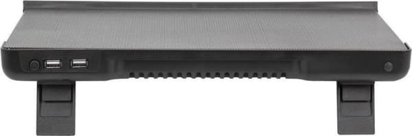 Rivacase 5556 notebook kølepude 43,9 cm (17,3'') Sort
