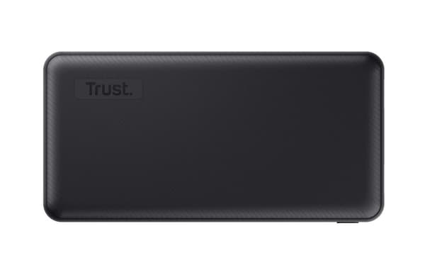 Trust Primo Eco - Virtapankki - 20 000 mAh - USB-A/USB-C - Musta