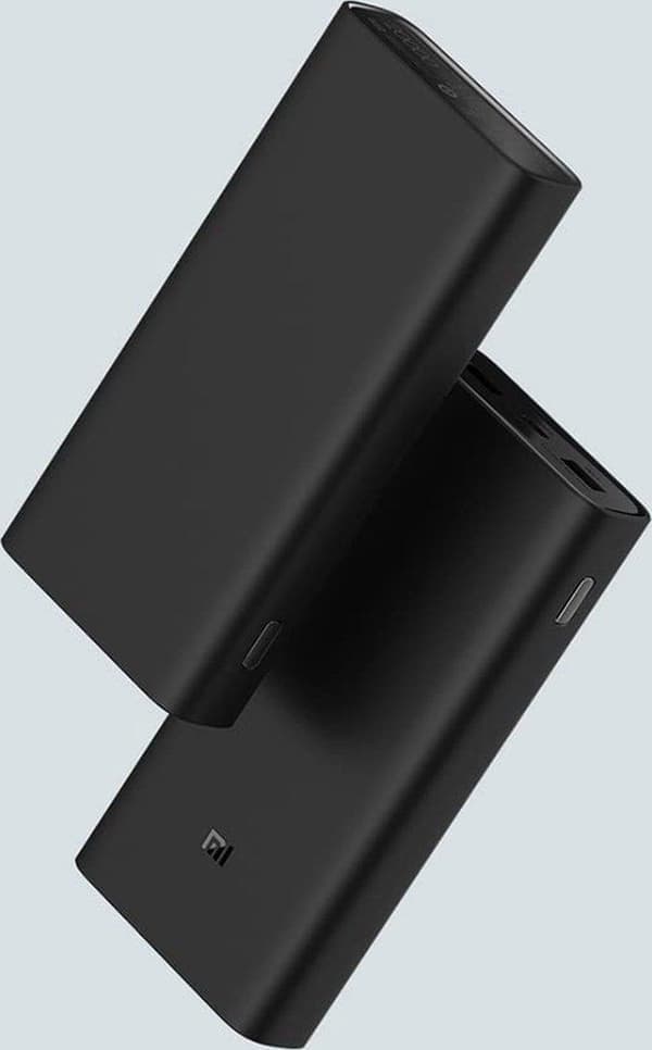 Xiaomi - Mi 20000mAh Power Bank 3 Snabbladdning 4.0 - 50W - Dubbel USB-A och USB-C - Svart
