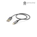Miniatyrbild 1 av 6: Hama Metal - 1,5 m - USB A - Micro-USB B - USB 2.0 - 480 Mbit/s - antracit (00201549)