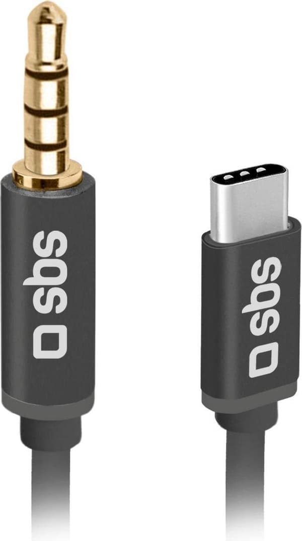 SBS Audio Adapter Type-C (m) / Jack 3,5 mm (m) 1m