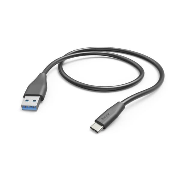 Hama 00201595 USB-kabel 1,5 m USB 2.0 USB A USB C Svart