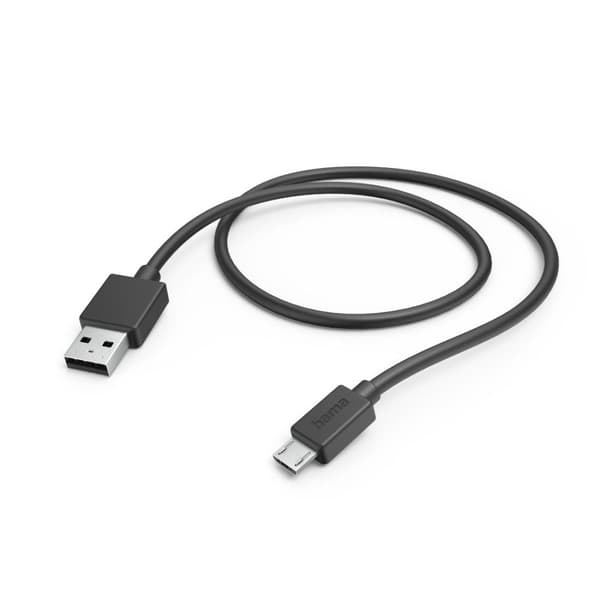 Hama 00201584 USB-kabel 1 m USB 2.0 Micro USB A USB A Svart