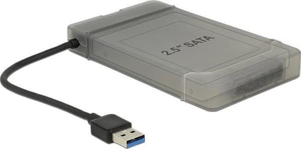 Delock 62742 gränssnittskort/adapter SATA Svart, Grå