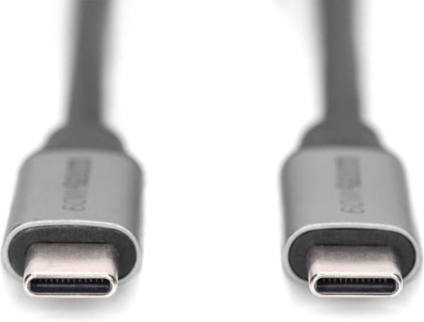Digitus DB-300220-010-S USB-kaapeli 1 m USB 3.2 Gen 1 (3.1 Gen 1) USB-C Musta