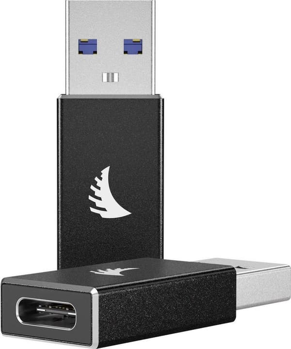 Angelbird USB 3.2 Gen 1 (USB 3.0) Adapter [1x USB 3.2 Gen 2 stik A​ (USB 3.1) - 1x USB-C-stik] USB-AC