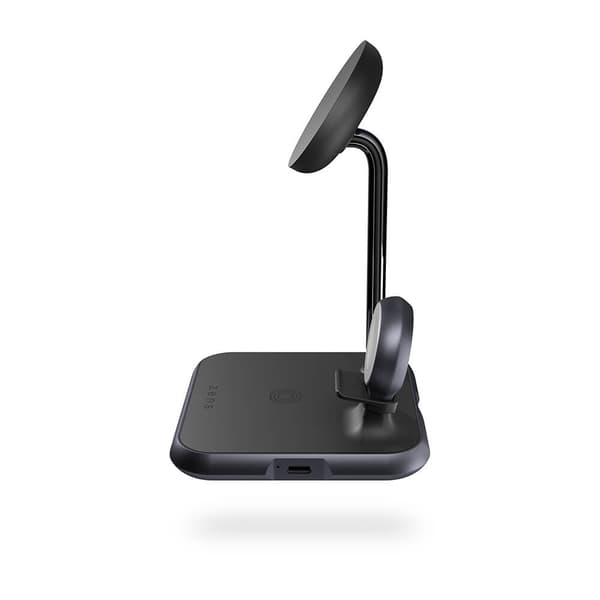 Trådløs Lader 4-i-1 Magnetisk + Ur