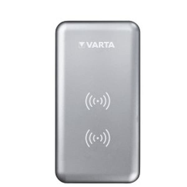 Trådløs powerbank Varta Fast Wireless Sølv Sølv