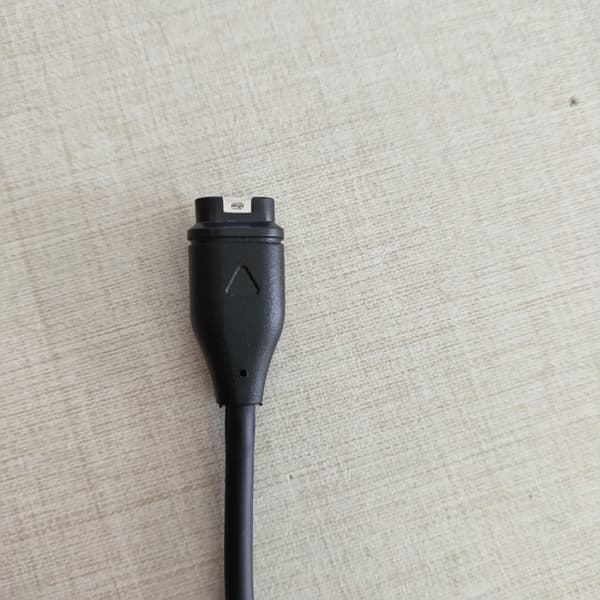 INF Ladekabel til smartklokke med USB-C SortGarmin Fenix 5 / 5X / 5S / 6 / 6X / 6S