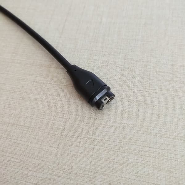 INF Ladekabel til smartklokke med USB-C SortGarmin Fenix 5 / 5X / 5S / 6 / 6X / 6S