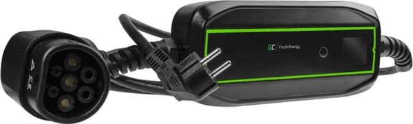 Green Cell EV16 laddstation för elfordon Svart 1 Inbyggd LCD-display