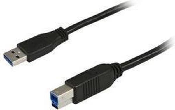 Synergy 21 S215300 USB-kabel 1 m USB 3.2 Gen 1 (3.1 Gen 1) USB A USB B Svart (S215300)