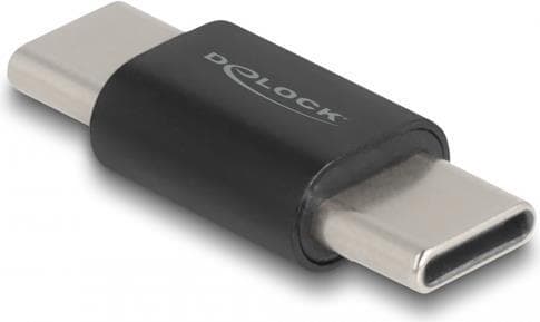 DeLOCK Adapter SuperSpeed USB 10 Gbps (USB 3.2 Gen 2) USB Typ-C Gender Changer hane till hane svart (60035)