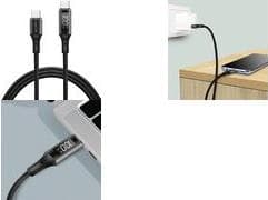 LogiLink USB 2.0-laddningskabel, C-kontakt - C-kontakt, 1,0 m svart, USB-C-kontakt - USB-C-kontakt, skärmad, USB-IF - 1 st (CU0181)