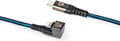 Miniatyrbillede 6 af 11: NEDIS USB-kabel USB 2.0 | Apple Lightning 8 pin | USB-C™-stik | 60W | 480 Mbps | Forniklet | 1,00 m | runde | Flettet / Nylon | Blå/sort (GCTB39650AL1