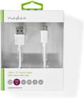 Pikkukuva 5 / 10: Nedis CCGW61650WT10 USB-kaapeli 1 m USB 3.2 Gen 2 (3.1 Gen 2) USB A USB C Valkoinen (CCGW61650WT10)