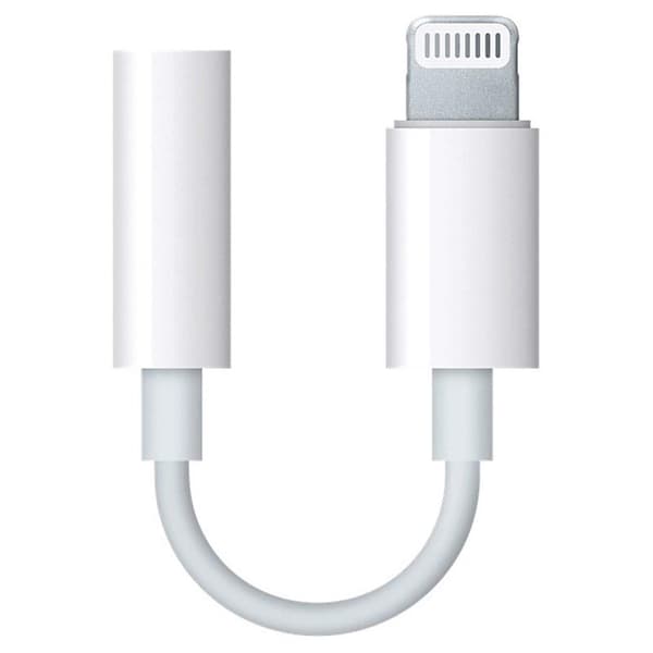 Apple Lightning till 3,5 mm Original – Lightning till hörlursuttag-adapter