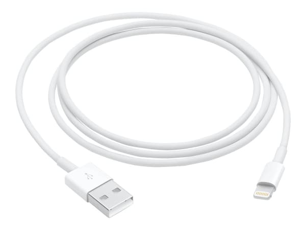 Apple USB-A till Lightning-kabel 1m Original – Vit
