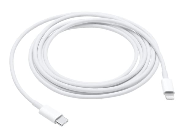Apple USB-C till Lightning-kabel 2m Original – Vit