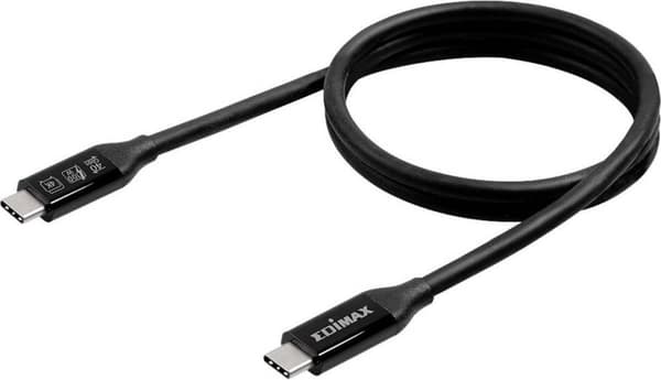 EDIMAX USB4/Thunderbolt3-kabel 40 Gbit/s 1m Typ C till Typ C (UC4-010TB V2)