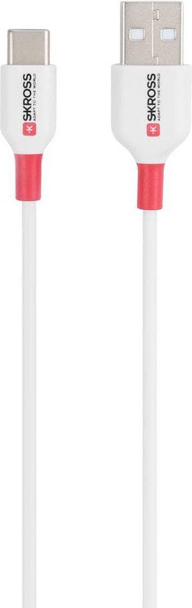 SKROSS USB-kabel USB-C-kabel 2.0, 1,2 m vit (SKCA0002A-C120CN)