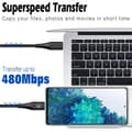 Miniatyrbild 3 av 3: SiGN USB-C till USB-C Kabel 5A, 100W, 2m - Svart