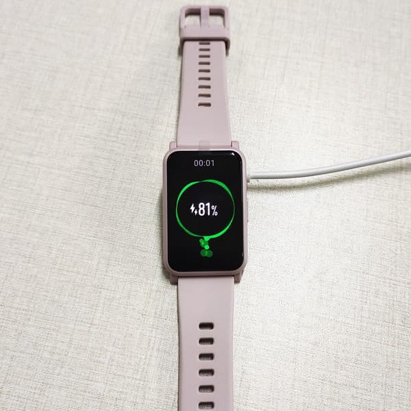 INF Lader, Huawei Honor Watch Fit / Fit 2 / ES / Band 6 / Band 7 / Band 8 / 4X / 5X Hvit
