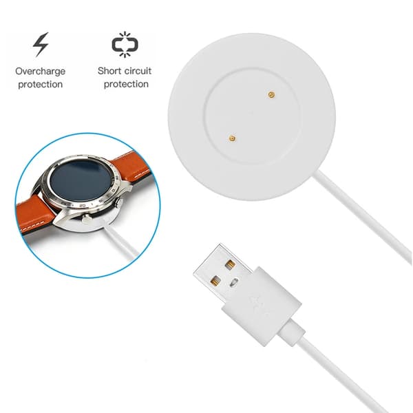 INF Huawei Watch GT 2E / Honor Magic Watch 2 Opladningsdock Hvid