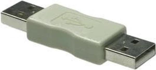 Gode forbindelser - USB Adapter- Kønsskifter - USB Type A (M) -> USB Type A (M) (USB-AMAM)