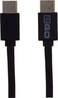Miniatyrbild 1 av 2: 2GO 795849 USB-kabel 1 m USB 3.2 Gen 1 (3.1 Gen 1) USB C Svart (795849)