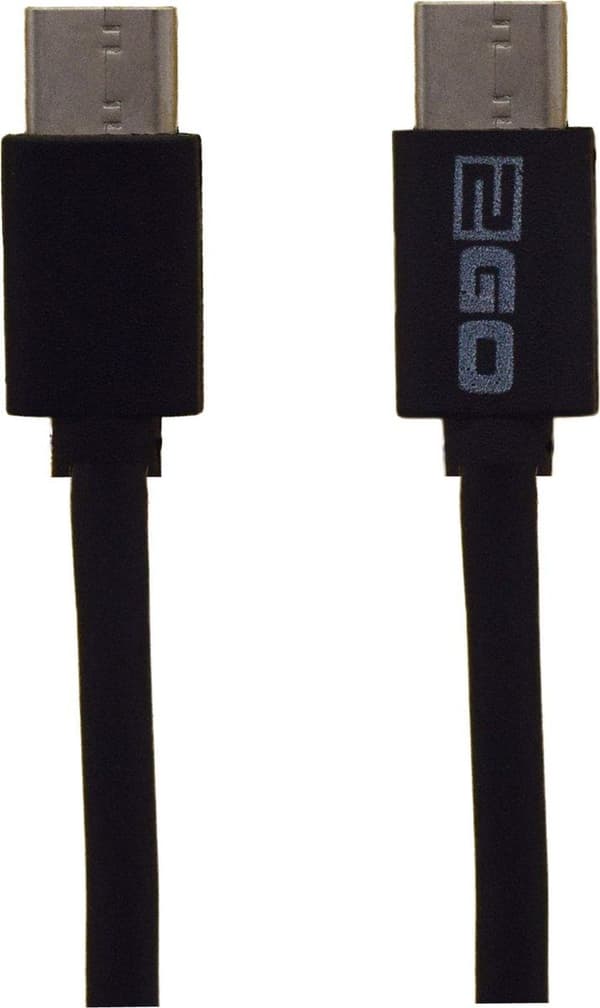 2GO 795849 USB-kabel 1 m USB 3.2 Gen 1 (3.1 Gen 1) USB C Svart (795849)