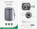 Pikkukuva 7 / 8: 4smarts 540100 Powerbank Lithium Polymer (LiPo) 40000 mAh harmaa (540100)