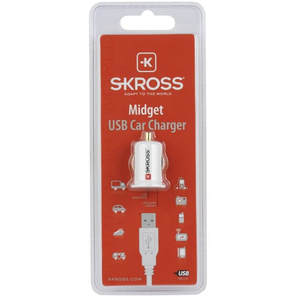 SKROSS - Midget USB billaddare