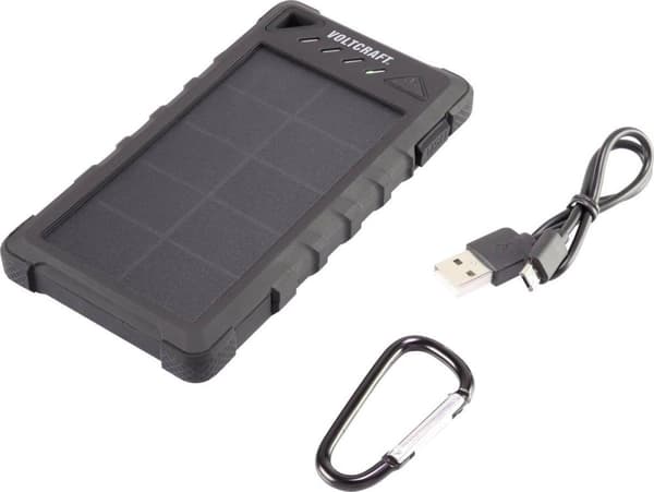 VOLTCRAFT SL-80 Solcelleoplader Kapacitet 8000 mAh