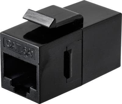 Renkforce RF-4531610 Kabelgränssnitt/Könsadapter RJ45 Svart (RF-4531610)
