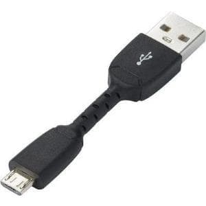 Renkforce USB-kabel USB 2.0 USB-A hane, USB-Micro-B hane 5.00 cm svart